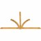 Ekena Millwork Redmond Rough Sawn Timber Gable Bracket, Western Red Cedar, 108"W x 68"H x 2"D x 4"F, 15/12 Pitch GBW108X68X0204RED00RWR - alternate 4